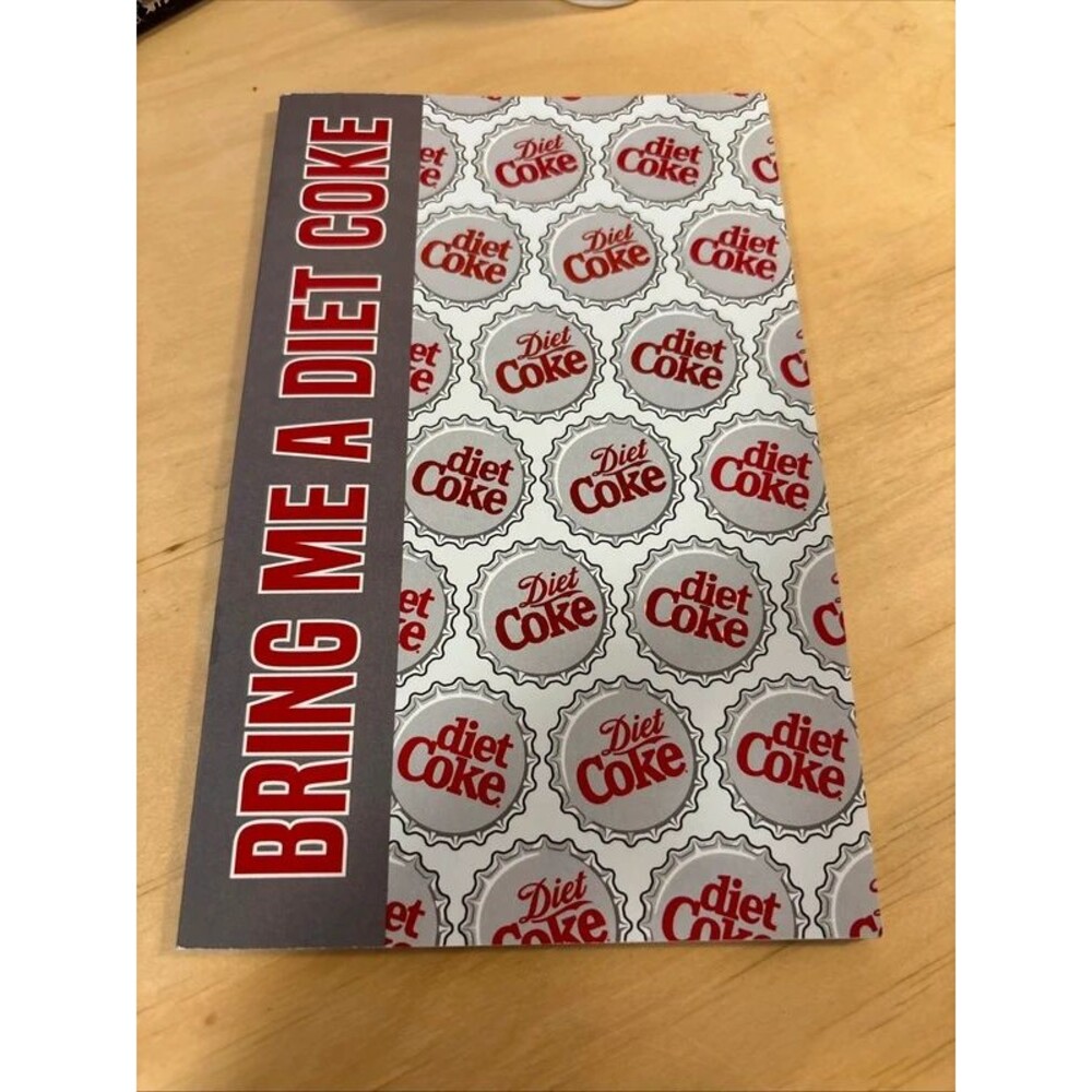New Diet Coke Bottle Cap Notebook Journal - CrownJewlz